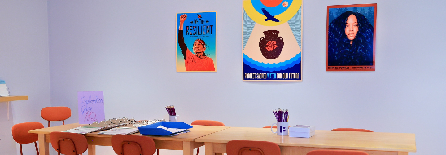 table in community room