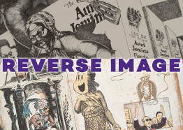Promotional image for "Reverse Image: Prints by Enrique Chagoya and Murry DePillars"