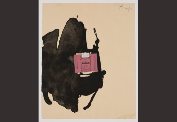  Robert Motherwell (American, 1915 - 1991), Roth-Händle, 1975