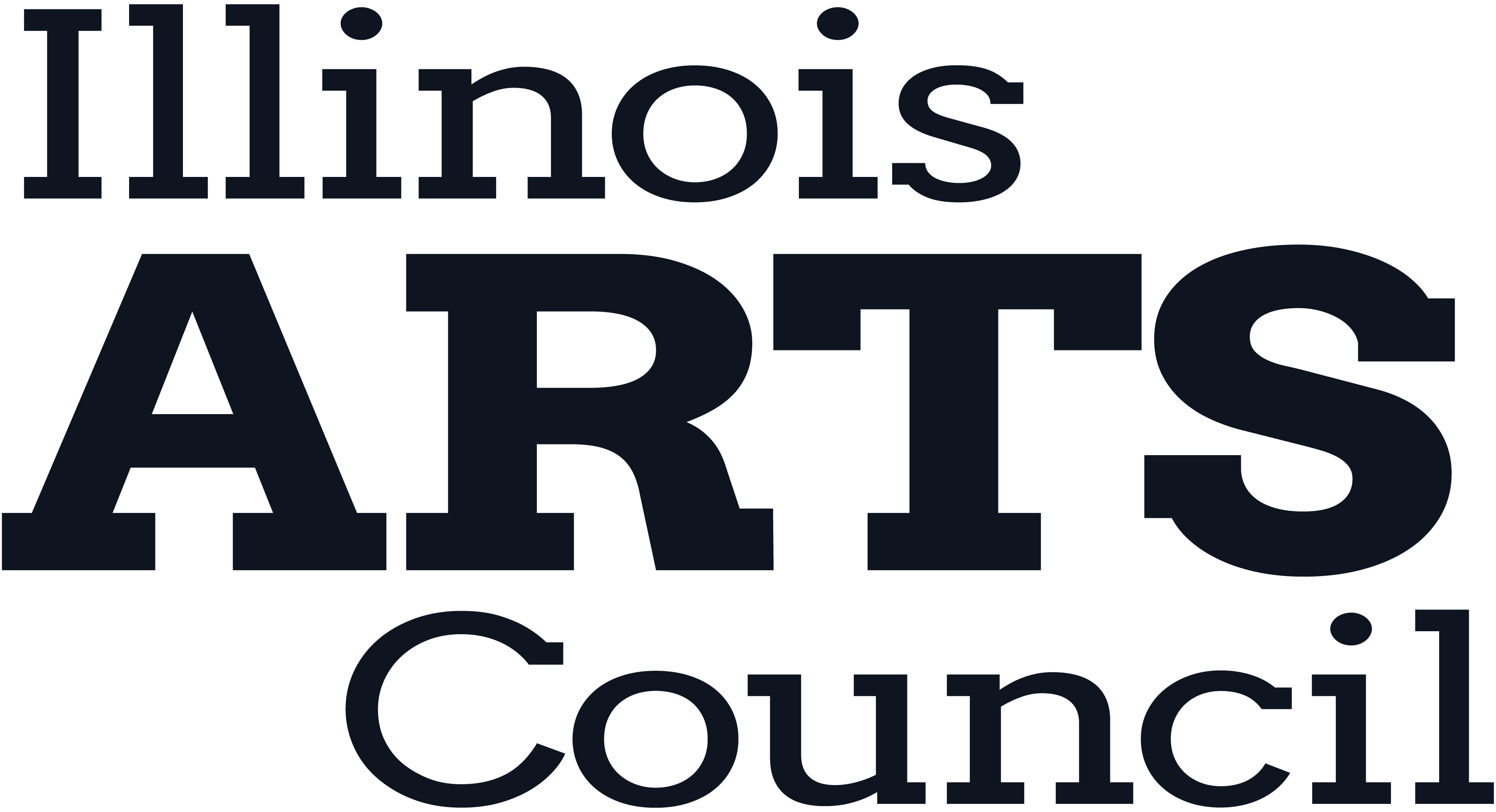 logo text reading "Illinois Arts Council"