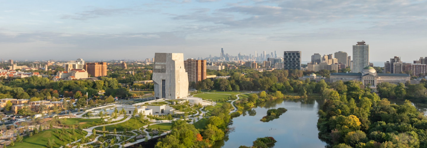 panorama, Obama Center