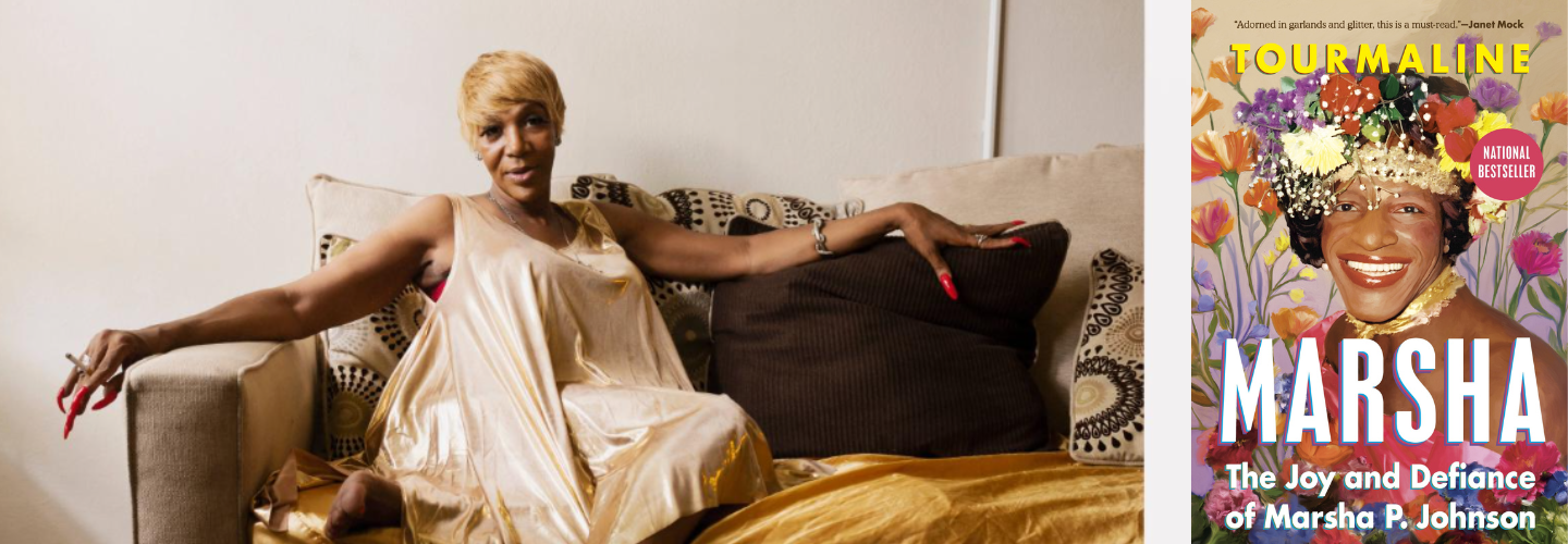 woman smoking on couch; Marsha book cover