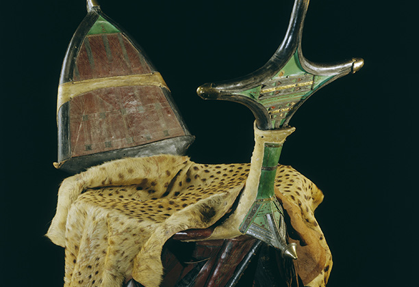 Tuareg camel saddle (tarik or tamzak)