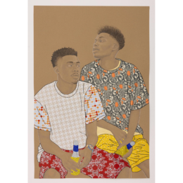 Kachelle Knowles (born 1990, Nassau, The Bahamas), Old People Drink At The Bar, Young People Drink in The Streets, 2024