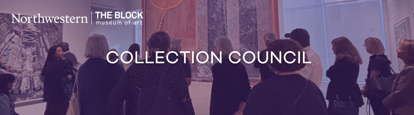 Grid of artworks from The Block's collection that pertain to its Collection Council