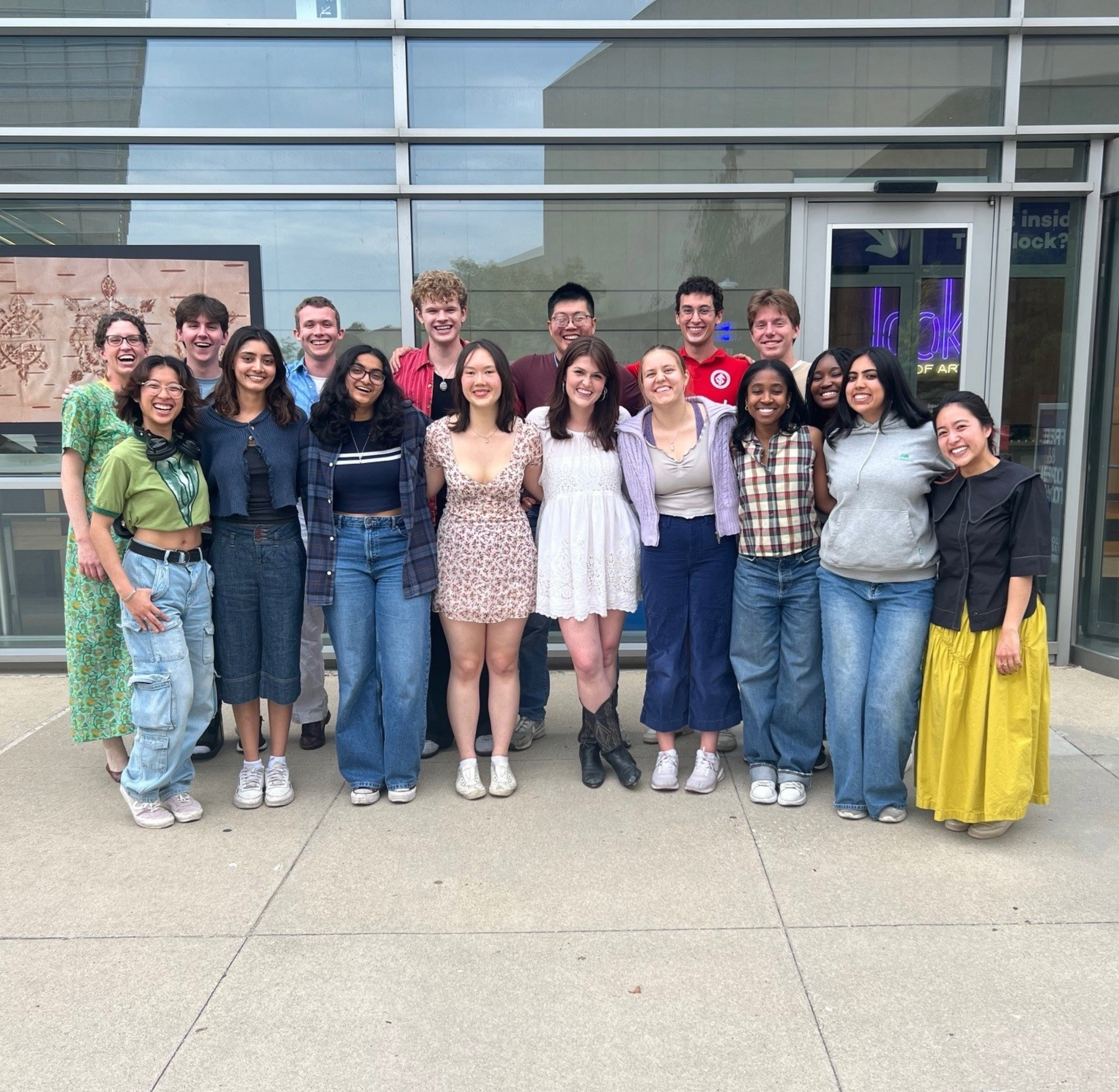 Student Associates standing together